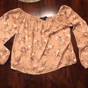 Off the shoulder top